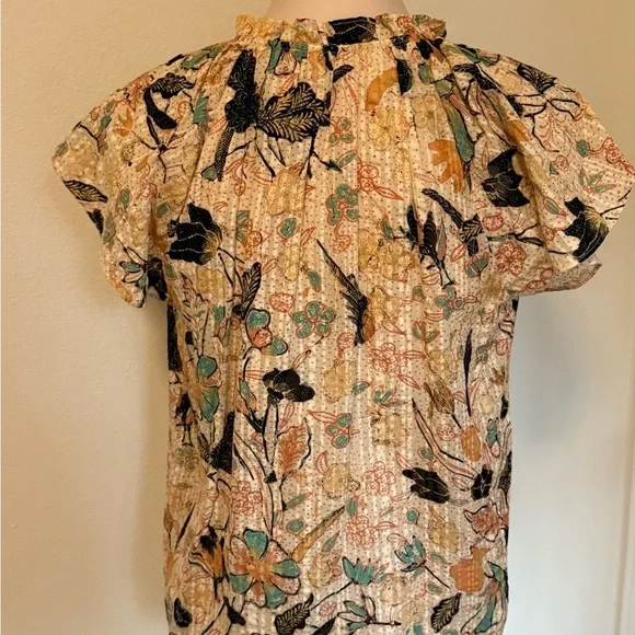 Ulla Johnson Cleo Flora Print Women's Top - Picture 8 of 13